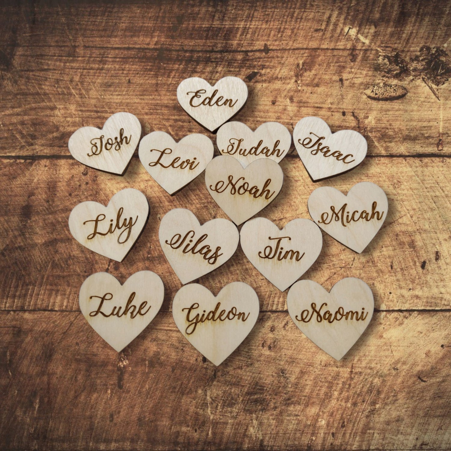 Add on Hearts for Family Tree Signs