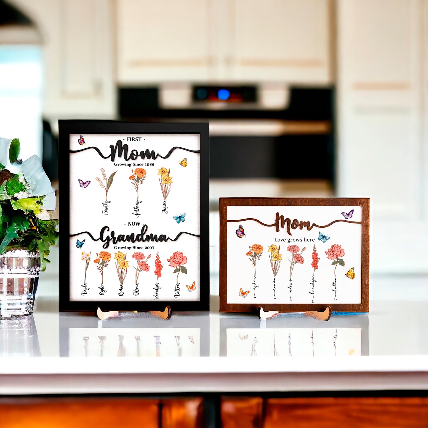 Birth Flower Name Sign