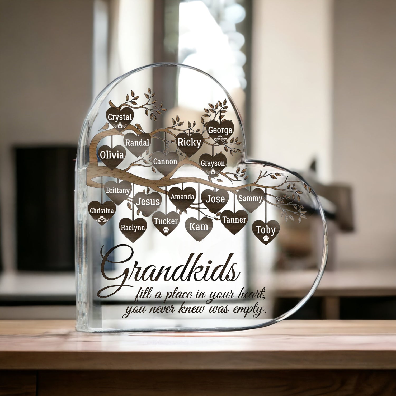 Heart Shaped Family Tree