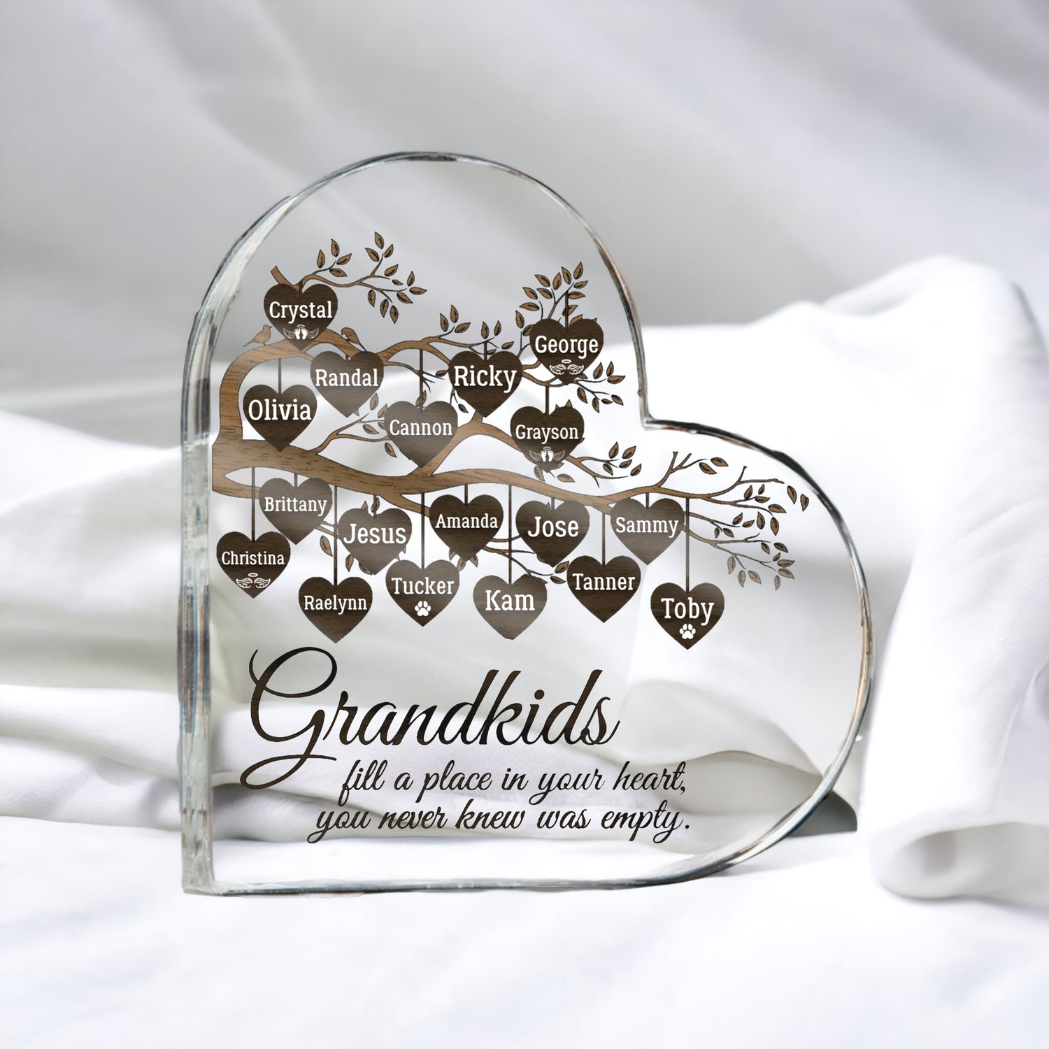 Heart Shaped Family Tree