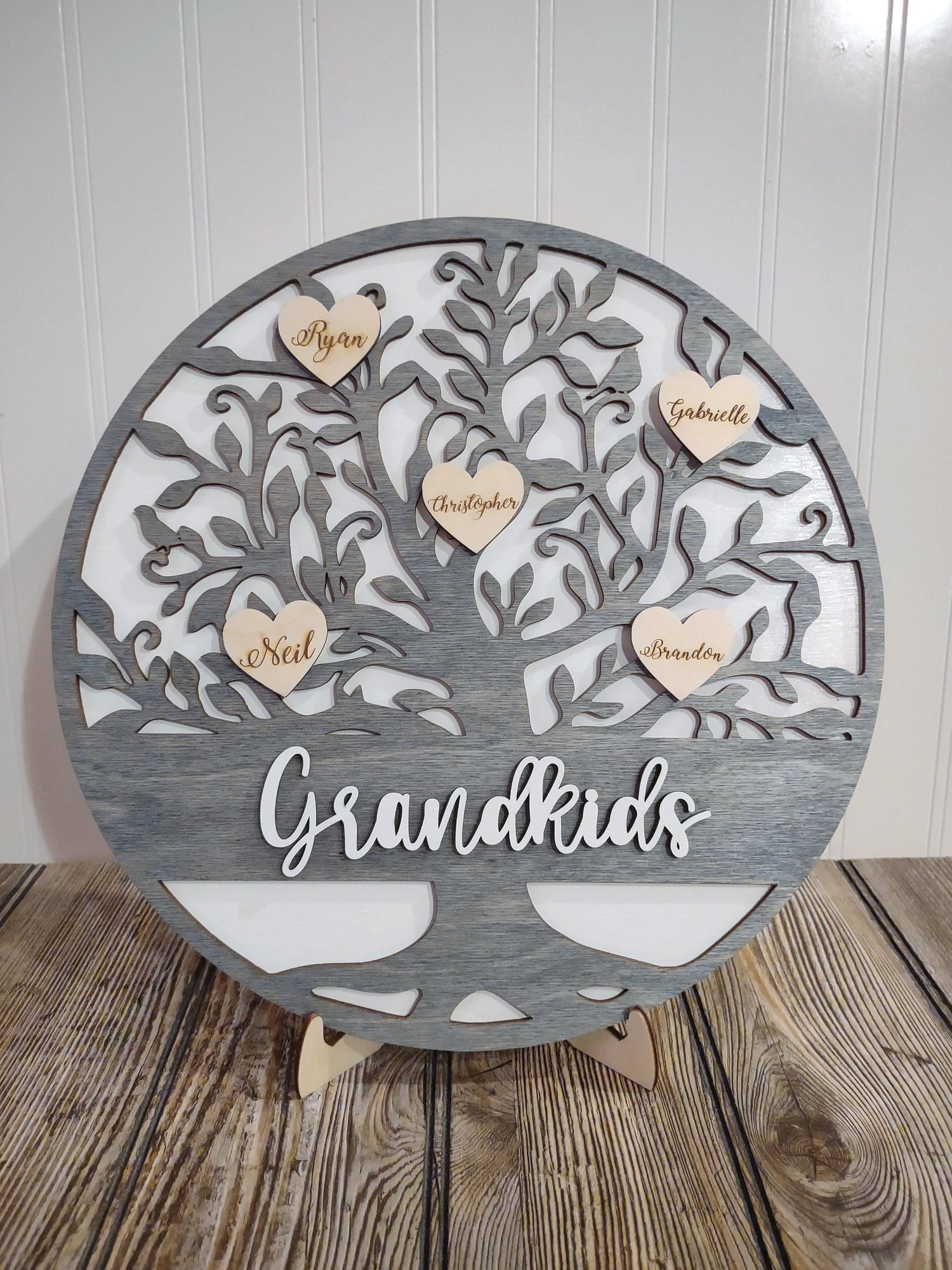Round Family Tree Sign