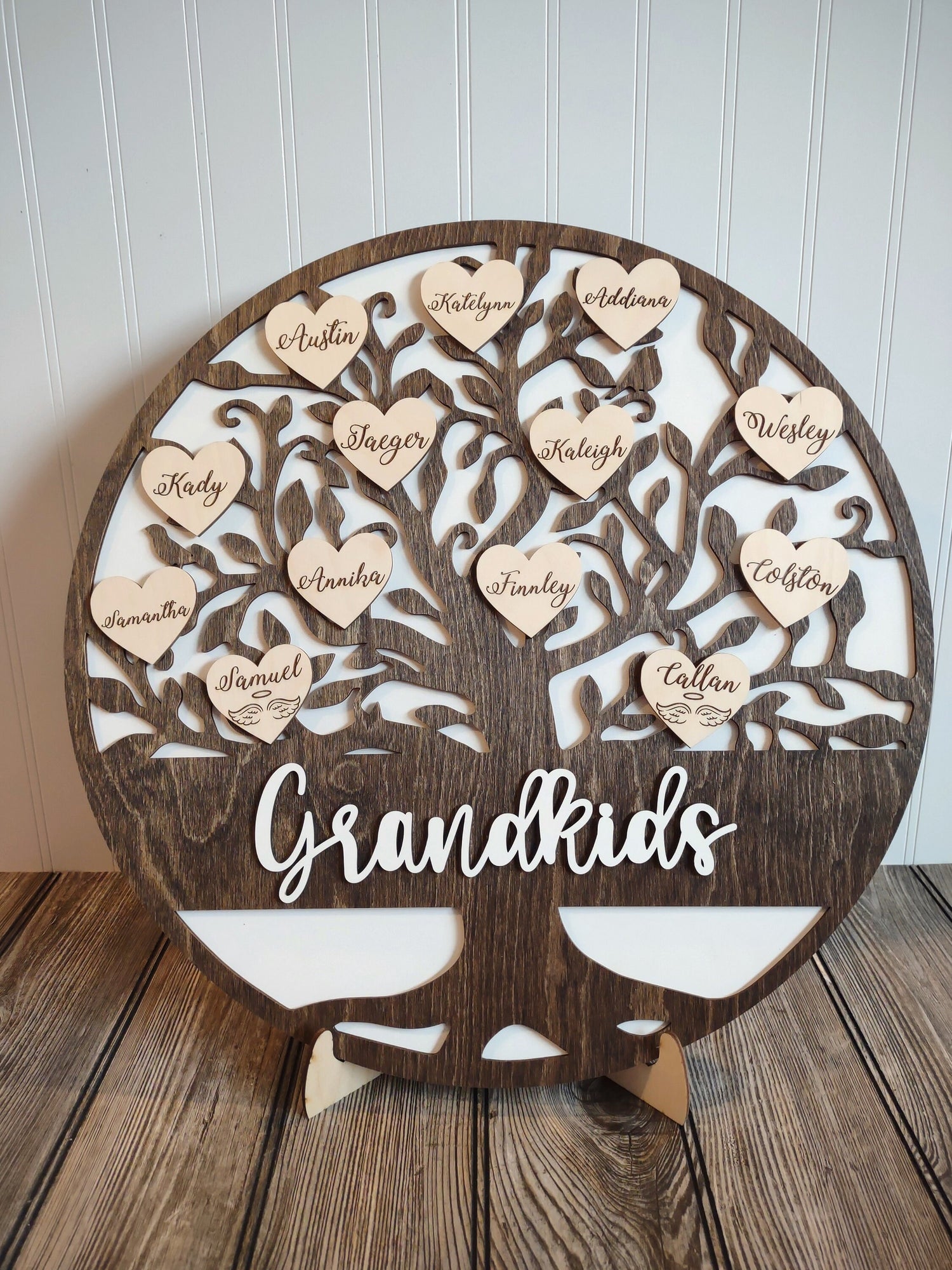 Round Family Tree Sign