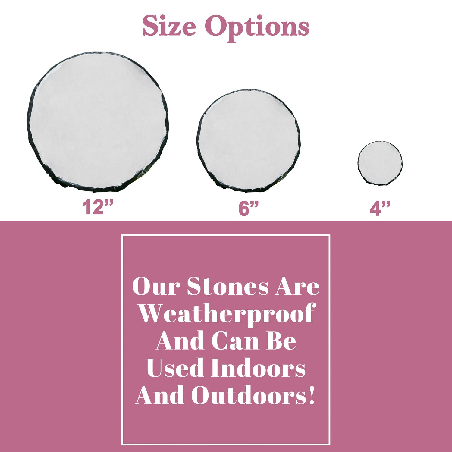 Personalized Birth Flower Garden Stepping Stone, Unique Mother's Day Gift for Her, Gift for Grandma, Mom, Wife, Daughter, From Kids